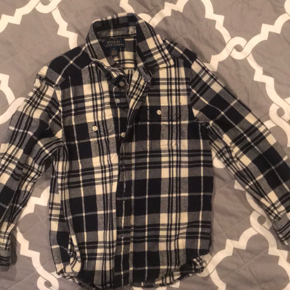 Plaid Ralph Lauren polo